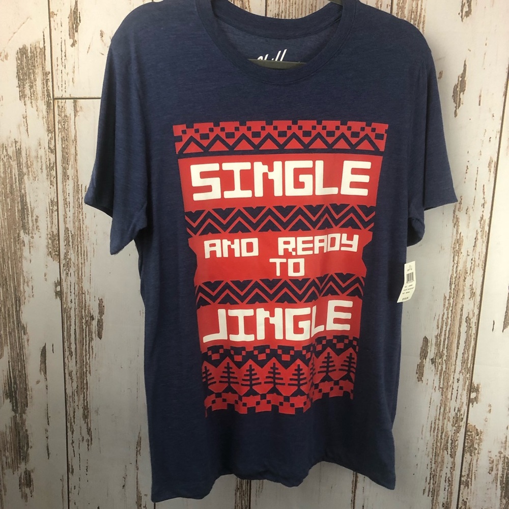 NWT, Chill, Christmas Graphic T-shirt, Size Medium.